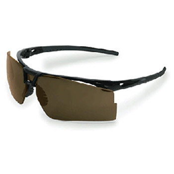 Uvex S0505X by Honeywell Bayonet Safety Glasses With Black And Gray Frame And SCT-Gray Uvex S0505Xtreme Anti-Fog Lens