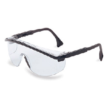 Uvex S1359C by Honeywell Sperian Astrospec 3000 Safety Glasses With Nylon Black Frame Clear Polycarbonate Uvex S1359Ctreme Anti-Fog Large