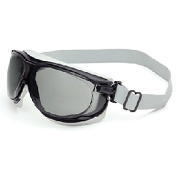 Uvex S1651D by Honeywell Carbonvision Impact Goggles With Black and Gray Frame Gray Dura-Streme Anti-Fog Anti-Scratch Lens