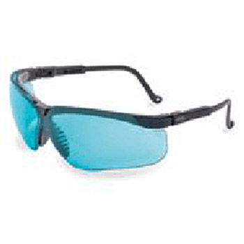 Uvex S3211X by Honeywell Sperian Genesis Safety Glasses With Black Frame And SCT-Blue Polycarbonate Uvex S3211Xtreme Anti-Fog Lens