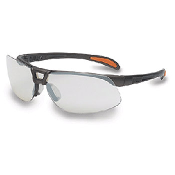 Uvex S4212 by Honeywell Sperian Protege Safety Glasses With Sandstone Frame And SCT-Reflect 50 Polycarbonate Ultra-dura Anti-Scratch