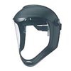 Uvex UVXS8510 by Honeywell Bionic Black Matte Hard Coated Polycarbonate Dual Position Headgear With Clear Anti-Fog Hardcoated Polycarbonate Faceshield And Built-In Chin Guard