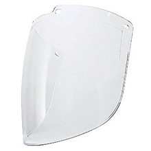 Uvex UVXS9550 by Honeywell Turboshield 9" X 15 7/8" X 3/32" Clear Uncoated Polycarbonate Faceshield For Use With Turboshield Headgear and Hardhat Adapter Only