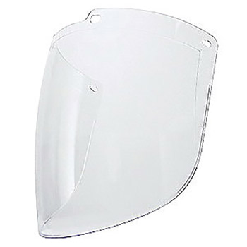 Uvex UVXS9550 by Honeywell Turboshield 9" X 15 7/8" X 3/32" Clear Uncoated Polycarbonate Faceshield For Use With Turboshield Headgear and Hardhat Adapter Only