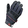 Valeo Mechanics Gloves X Large Black Full Finger Split Cow V420-BLK-XL