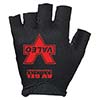 Valeo Anti-Vibration Mechanics Gloves Black Gray Fingerless Sueded Leather V460