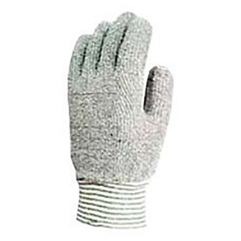 Wells Lamont WLA1564 Large Gray Standard Weight Cotton Polyester Blend Terry Cloth Heat Resistant Gloves With Knit Wrist
