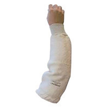 Wells Lamont 16" White Medium Weight Jomac Loop-Out Terry Cloth Sleeve With Elastic Top And Knit Wrist