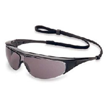 Honeywell Uvex By Sperian Millennia Safety Glasses With Black Frame Gray Polycarbonate Ultra-dura Anti-Scratch Lens