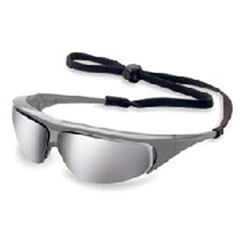 Honeywell Uvex By Sperian Millennia Safety Glasses With Silver Frame Silver Polycarbonate Ultra-dura Anti-Scratch Mirror