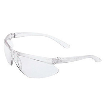 North by Honeywell WLSA400 A400 Wilson Safety Glasses With Clear Polycarbonate Frame And Clear Polycarbonate Anti-Scratch Hard Coat Lens